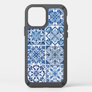 Mediterranean Tiles, Portugese, Azulejo, Majolica Speck iPhone 12 Case