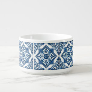 Mediterranean Tiles, Portuguese, Azulejo, Majolica Bowl
