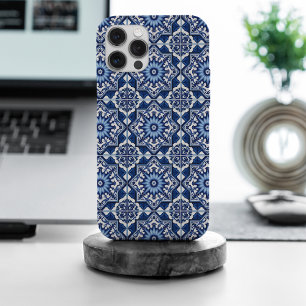 Mediterranean Tiles, Portuguese, Azulejo, Majolica iPhone 15 Pro Max Case
