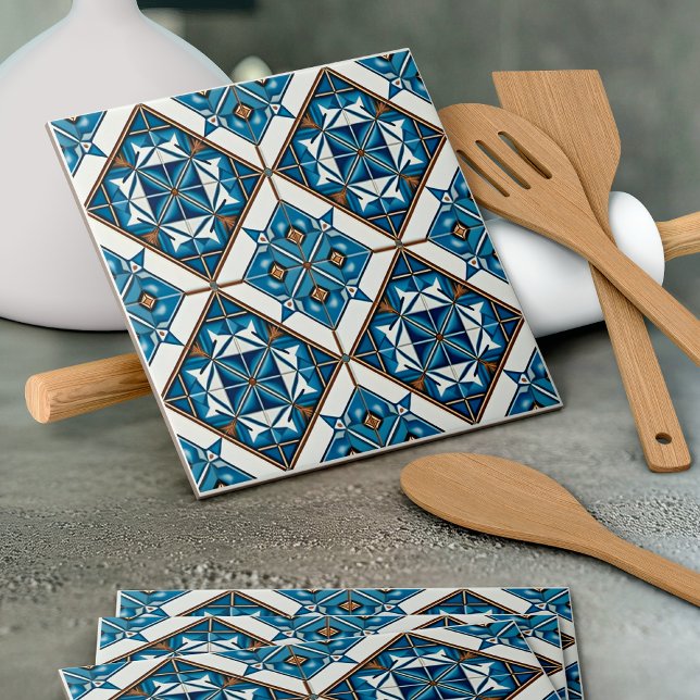 Mediterranean Tiles, Portuguese, Azulejo, Majolica Ceramic Tile (Creator Uploaded)