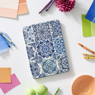 Mediterranean Tiles, Portuguese, Azulejo, Majolica iPad Pro Cover
