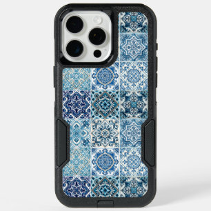 Mediterranean Tiles, Portuguese, Azulejo, Majolica iPhone 15 Pro Max Case