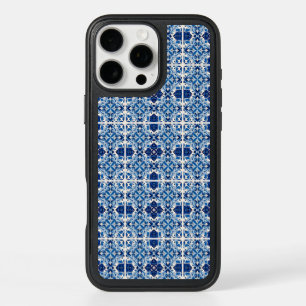 Mediterranean Tiles, Portuguese, Azulejo, Majolica iPhone 16 Pro Max Case