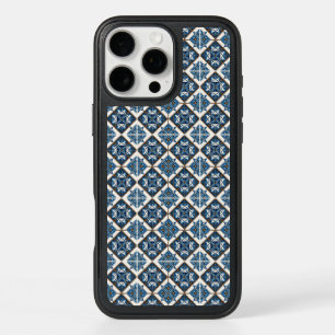 Mediterranean Tiles, Portuguese, Azulejo, Majolica iPhone 16 Pro Max Case