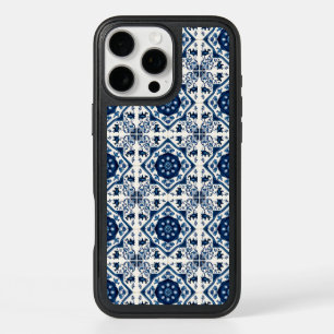 Mediterranean Tiles, Portuguese, Azulejo, Majolica iPhone 16 Pro Max Case