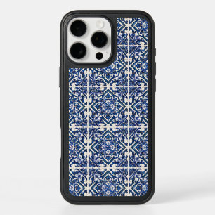 Mediterranean Tiles, Portuguese, Azulejo, Majolica iPhone 16 Pro Max Case
