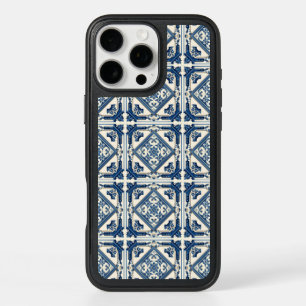 Mediterranean Tiles, Portuguese, Azulejo, Majolica iPhone 16 Pro Max Case