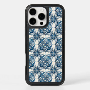 Mediterranean Tiles, Portuguese, Azulejo, Majolica iPhone 16 Pro Max Case