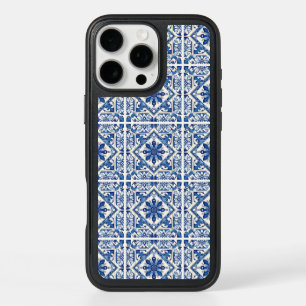 Mediterranean Tiles, Portuguese, Azulejo, Majolica iPhone 16 Pro Max Case
