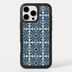 Mediterranean Tiles, Portuguese, Azulejo, Majolica iPhone 16 Pro Max Case