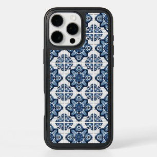 Mediterranean Tiles, Portuguese, Azulejo, Majolica iPhone 16 Pro Max Case