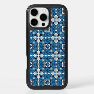 Mediterranean Tiles, Portuguese, Azulejo, Majolica iPhone 16 Pro Max Case