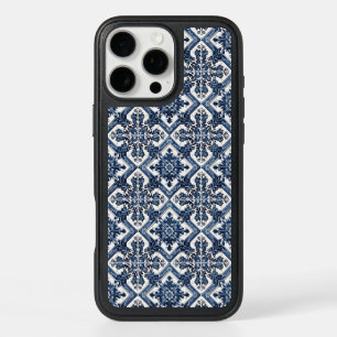 Mediterranean Tiles, Portuguese, Azulejo, Majolica iPhone 16 Pro Max Case