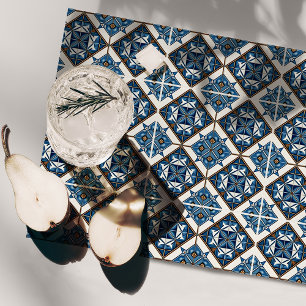Mediterranean Tiles, Portuguese, Azulejo, Majolica Placemat