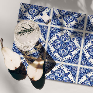 Mediterranean Tiles, Portuguese, Azulejo, Majolica Placemat