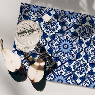 Mediterranean Tiles, Portuguese, Azulejo, Majolica Placemat