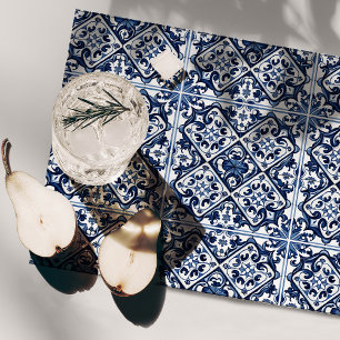 Mediterranean Tiles, Portuguese, Azulejo, Majolica Placemat
