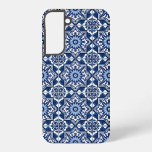 Mediterranean Tiles, Portuguese, Azulejo, Majolica Samsung Galaxy S22+ Case