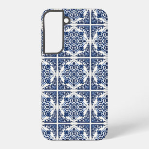 Mediterranean Tiles, Portuguese, Azulejo, Majolica Samsung Galaxy S22+ Case
