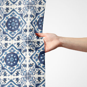 Mediterranean Tiles, Portuguese, Azulejo, Majolica Scarf