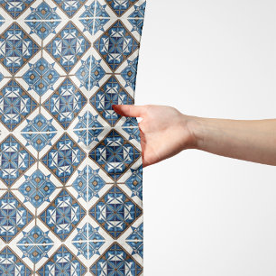 Mediterranean Tiles, Portuguese, Azulejo, Majolica Scarf