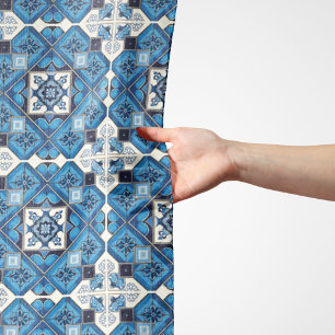 Mediterranean Tiles, Portuguese, Azulejo, Majolica Scarf