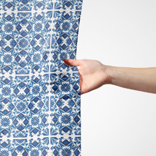 Mediterranean Tiles, Portuguese, Azulejo, Majolica Scarf