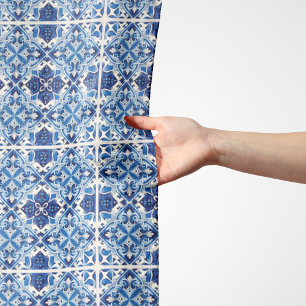 Mediterranean Tiles, Portuguese, Azulejo, Majolica Scarf