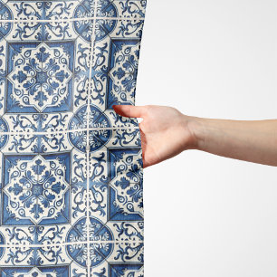 Mediterranean Tiles, Portuguese, Azulejo, Majolica Scarf