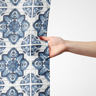 Mediterranean Tiles, Portuguese, Azulejo, Majolica Scarf