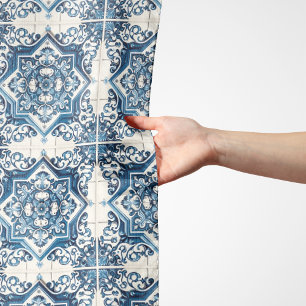 Mediterranean Tiles, Portuguese, Azulejo, Majolica Scarf