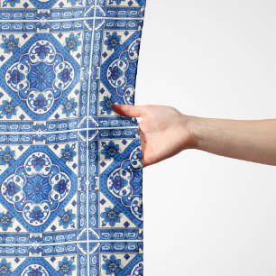 Mediterranean Tiles, Portuguese, Azulejo, Majolica Scarf