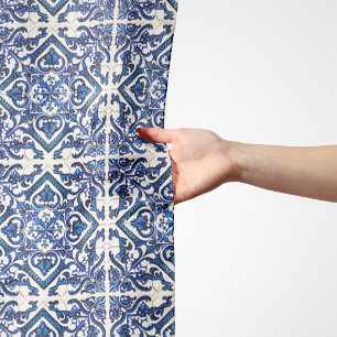 Mediterranean Tiles, Portuguese, Azulejo, Majolica Scarf