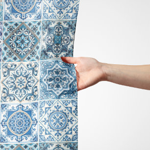 Mediterranean Tiles, Portuguese, Azulejo, Majolica Scarf