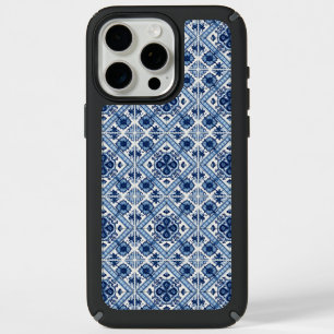 Mediterranean Tiles, Portuguese, Azulejo, Majolica iPhone 15 Pro Max Case