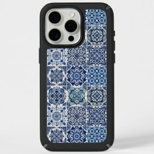 Mediterranean Tiles, Portuguese, Azulejo, Majolica iPhone 15 Pro Max Case