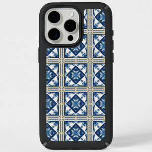 Mediterranean Tiles, Portuguese, Azulejo, Majolica iPhone 15 Pro Max Case