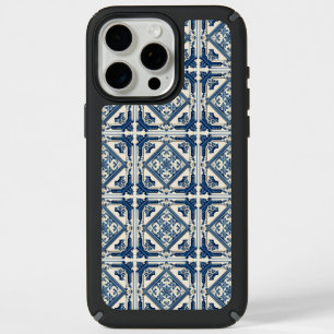 Mediterranean Tiles, Portuguese, Azulejo, Majolica iPhone 15 Pro Max Case