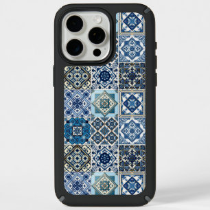 Mediterranean Tiles, Portuguese, Azulejo, Majolica iPhone 15 Pro Max Case