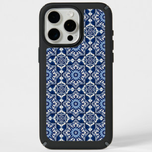 Mediterranean Tiles, Portuguese, Azulejo, Majolica iPhone 15 Pro Max Case