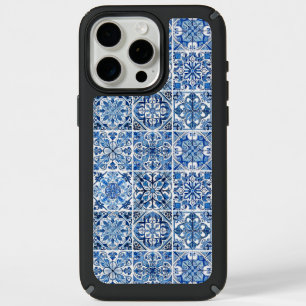 Mediterranean Tiles, Portuguese, Azulejo, Majolica iPhone 15 Pro Max Case