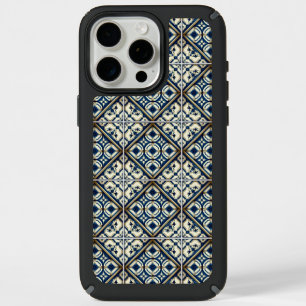 Mediterranean Tiles, Portuguese, Azulejo, Majolica iPhone 15 Pro Max Case