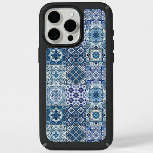 Mediterranean Tiles, Portuguese, Azulejo, Majolica iPhone 15 Pro Max Case