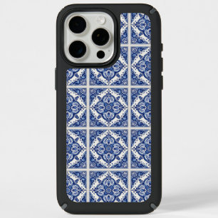 Mediterranean Tiles, Portuguese, Azulejo, Majolica iPhone 15 Pro Max Case