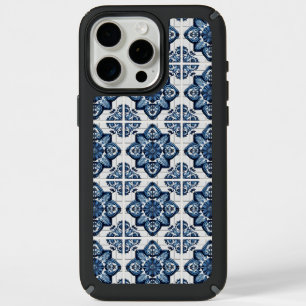 Mediterranean Tiles, Portuguese, Azulejo, Majolica iPhone 15 Pro Max Case