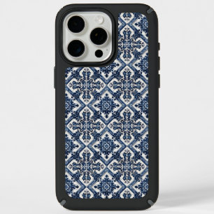 Mediterranean Tiles, Portuguese, Azulejo, Majolica iPhone 15 Pro Max Case
