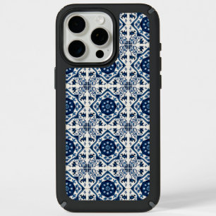 Mediterranean Tiles, Portuguese, Azulejo, Majolica iPhone 15 Pro Max Case