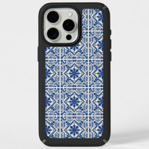 Mediterranean Tiles, Portuguese, Azulejo, Majolica iPhone 15 Pro Max Case
