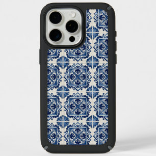 Mediterranean Tiles, Portuguese, Azulejo, Majolica iPhone 15 Pro Max Case