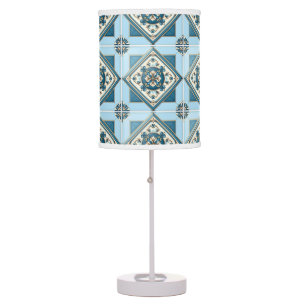 Mediterranean Tiles, Portuguese, Azulejo, Majolica Table Lamp